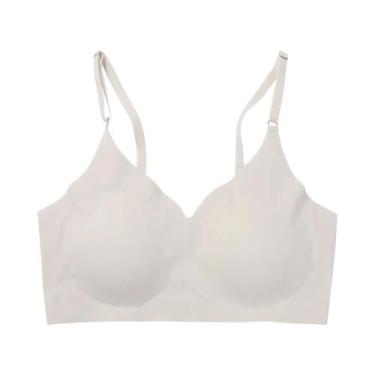 Imagem de Sutiã Feminino Sem Costura Com Enchimento E Efeito Push-up, Em Tecido 