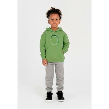 Imagem de Conjunto Infantil em Moletom Guloseima, Verde, 4