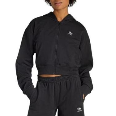 Imagem de Moletom Canguru Adidas Essentials Black-Feminino