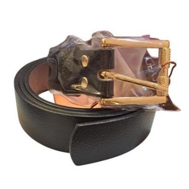 Imagem de Cinto Classe Grosso Preto Couro Legítimo-Feminino