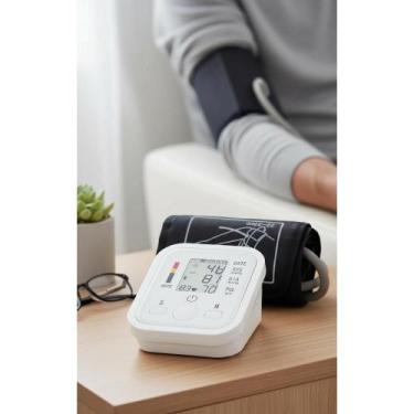 Imagem de Aparelho Pressão Digital Braço C/ Tela LCD e Memória - Congratulations