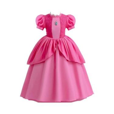 Imagem de Fantasia De Princesa Para Meninas, Vestido De Cosplay Da Bela, Anna E 