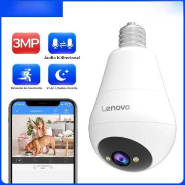 Imagem de Monitor De Bebê Com Visão Noturna Colorida Wifi Lenovo E27, Câmera De 