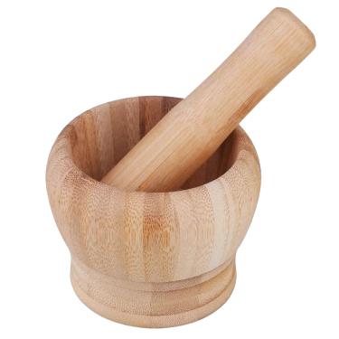 Imagem de Amassador de Alho Cazza Spyce em Bambu
