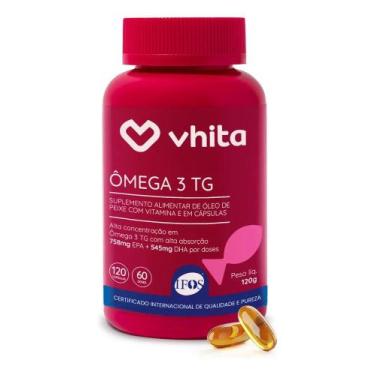 Imagem de Ômega 3 1000Mg TG Selo IFOS EPA DHA Vhita - 120 Cáps - Congratulations