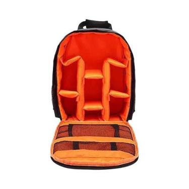 Imagem de Bolsa Impermeável Pequena Para Câmera DSLR Para Fotógrafos, Mochila Mu