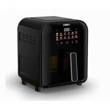 Imagem de Fritadeira Air Fryer Arno AFI6 6L 1735W Digital com 12 Programas e Visor Transparente Preto 110V