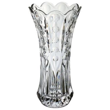 Imagem de VASO DECORATIVO ENFEITE PLANTA FLOREIRO VIDRO 29x14x14cm TRANSPARENTE