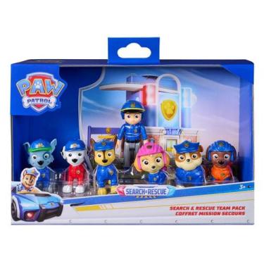 Imagem de Patrulha Canina Search e Rescue Team Pack 7 Figuras Sunny