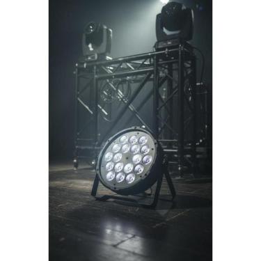 Imagem de Refletor LED Par Slim 18x12W Quadriled RGBW DMX Palco Festa - Congratu