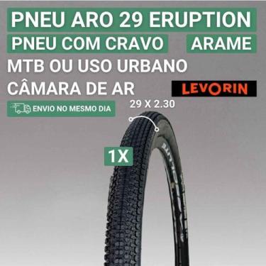Imagem de Pneu de Bicicleta Aro 29 Levorin Eruption 2.10 2.30 2.40, 1 PNEU 2.30
