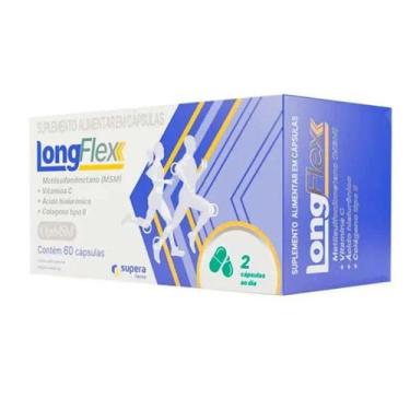 Imagem de Suplemento Long Flex Vitamina C + Colágeno Tipo 2 C60 - Supera