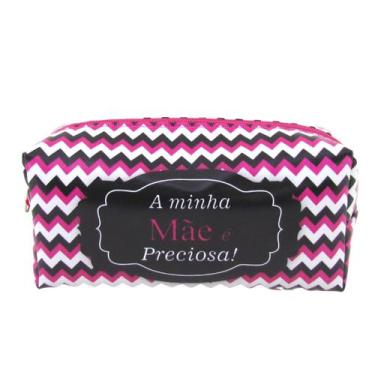 Imagem de Nécessaire Box Média Dia das Mães - Look, Chevron pink