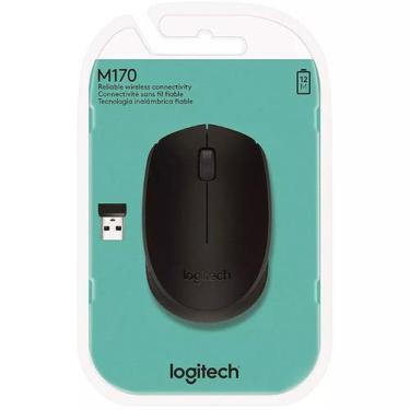 Imagem de Mouse Logitech M170 Wireless Nano Preto
