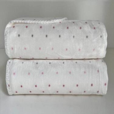 Imagem de Manta Bebe Micropolar Star - LAÇO BEBE, Rosa