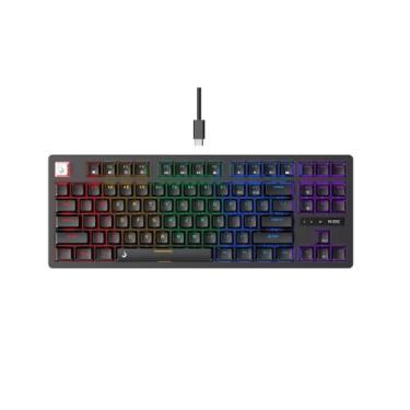 Imagem de Teclado mecanico rise mode gm2 pro black rgb switch outemu blue - rm-t