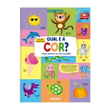 Imagem de Livro - Qual é a cor? - Vamos aprender as cores em inglês?