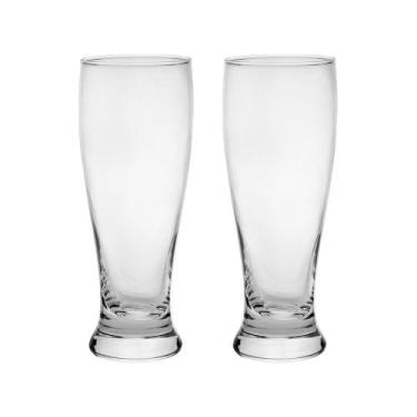 Imagem de Copo Taça para Cerveja Chopp de Vidro Tulipa Bar Restaurante Wolff 430