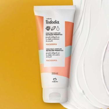 Imagem de Creme Desodorante Nutritivo Para o Corpo Macadâmia Tododia - 200ml - C
