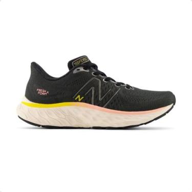 Imagem de Tênis Running Feminino New Balance Fresh Foam X Evoz V3 Preto, Preto, 