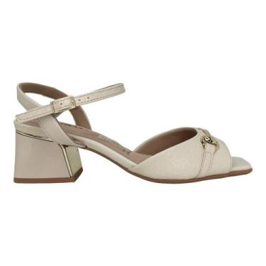 Imagem de Sandália Elegante Festa Piccadilly Conforto, Off white, 40