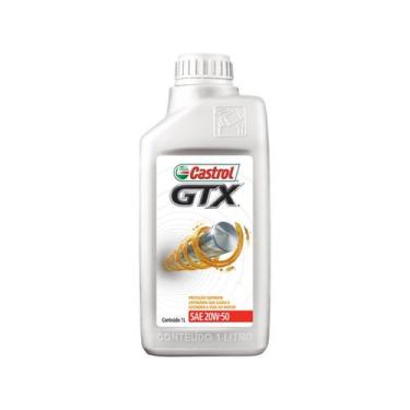 Imagem de Óleo de Motor 20w50 Mineral Castrol - GTX Anti-Borra 1L, 1L
