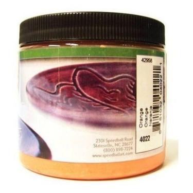 Imagem de Esmalte Para Cerâmica Glaze Speedball 4022 Orange