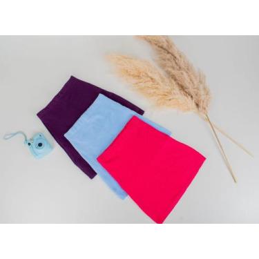 Imagem de Saia lápis de tricô canelada - REINVENTING FASHION, Rosa