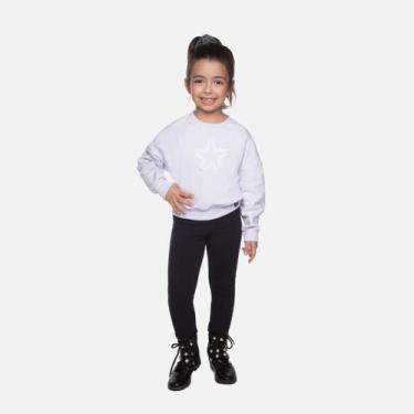 Imagem de Conjunto Moletom E Calça Legging Molecotton Infantil Menina Have Fun 2