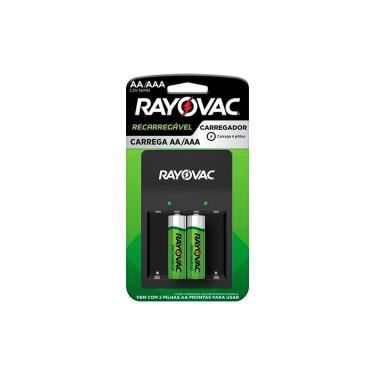 Imagem de Carregador Rayovac Usb Sm-4 para Pilhas Recarregáveis Nimh Aa e Aaa com 2 Unidades Inclusas