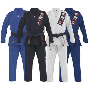Imagem de Kimono de Jiu Jitsu Adulto Naja Choke + Calça Em Sarja Jiu Jitsu - Naj