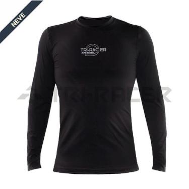 Imagem de Camiseta Térmica Segunda Pele+50 UV Masculino EXTHERM - Neve - TRI-RAC