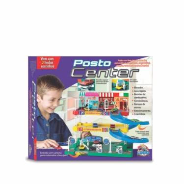 Imagem de Posto center- Vem com 3 lindos carrinhos - Lugo brinquedos