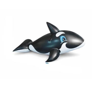 Imagem de Boia Baleia Orca Inflável Infantil - Mor