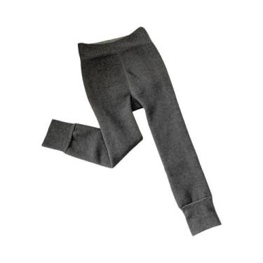 Imagem de Leggings De Inverno Para Meninas Com Forro De Pelúcia, Tamanhos De 3 a