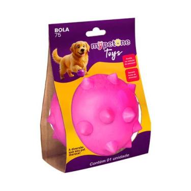 Imagem de Bola Cravo TR 75 Mypetone - Rosa