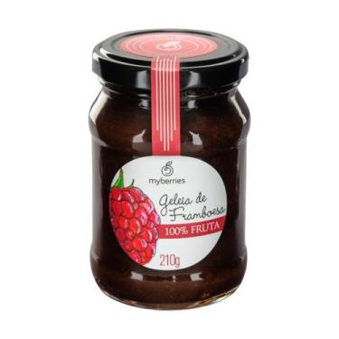 Imagem de Geleia myberries framboesa 100% 210g