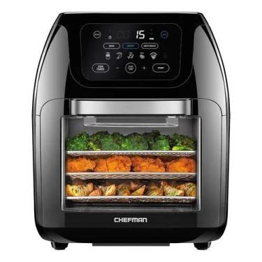 Imagem de Fritadeira Air Fryer Oven Chefman Rj38 10l Digital 12 Litros Preto 127
