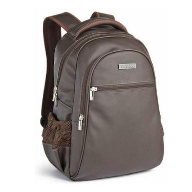 Imagem de Mochila para Notebook Masculina 15.6' Berlim Viccina Cor:Marrom, Marro