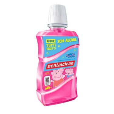 Imagem de Enxaguante Bucal Dentalclean Peppa Pig Sabor Tutti Frutti Sem Álcool 3