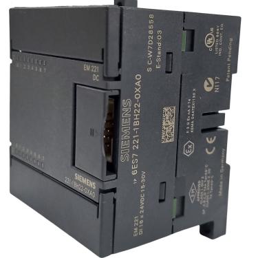 Imagem de Relé Siemens 6ES7221-1BH22-0XA0 SIMATIC S7-200 EM221 16E 24VDC CPU22X Bivolt