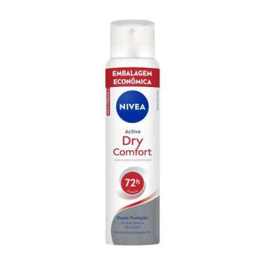 Imagem de Desodorante Nivea Active Dry Comfort 72h Antitranspirante Aerosol 200m