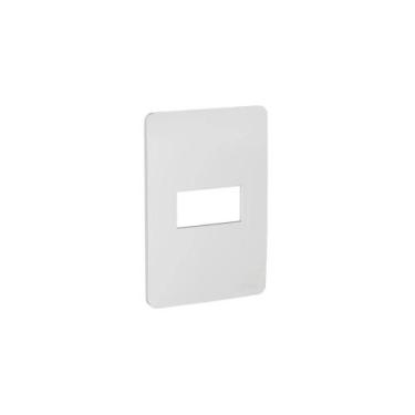 Imagem de Placa Espelho 4X2 1 Mód S730101274 Gamma Silver Orion Schnei - Schneid