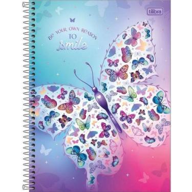 Imagem de Caderno Espiral Capa Dura Universitário Daisy 1 Matéria 80 Folhas Tili