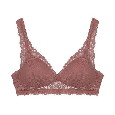 Imagem de Sutiã em renda com bojo, sem aros