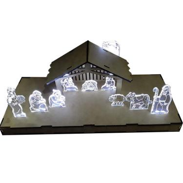 Imagem de Presépio Led - 16 Cores - Controle Remoto