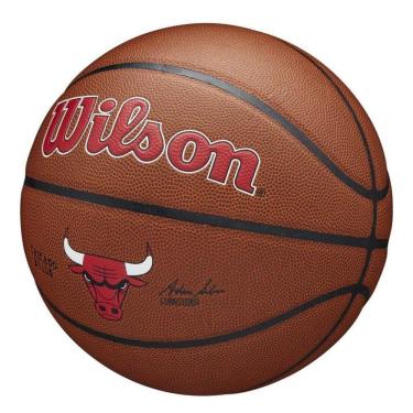 Imagem de Bola Basquete Nba Chicago Bulls Size 7 Wilson Marron