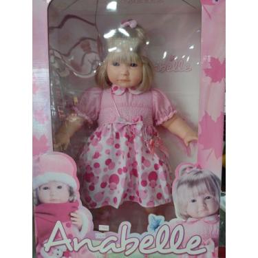 Boneca Anabelle Maquiagem Com Acessórios- PICA PAU