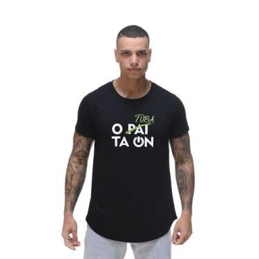 Imagem de Camiseta Round O Pai Ta On - Preto-Gg - Shatark
