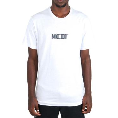 Imagem de Camiseta mcd Desfoque Oversize Masculina Branco